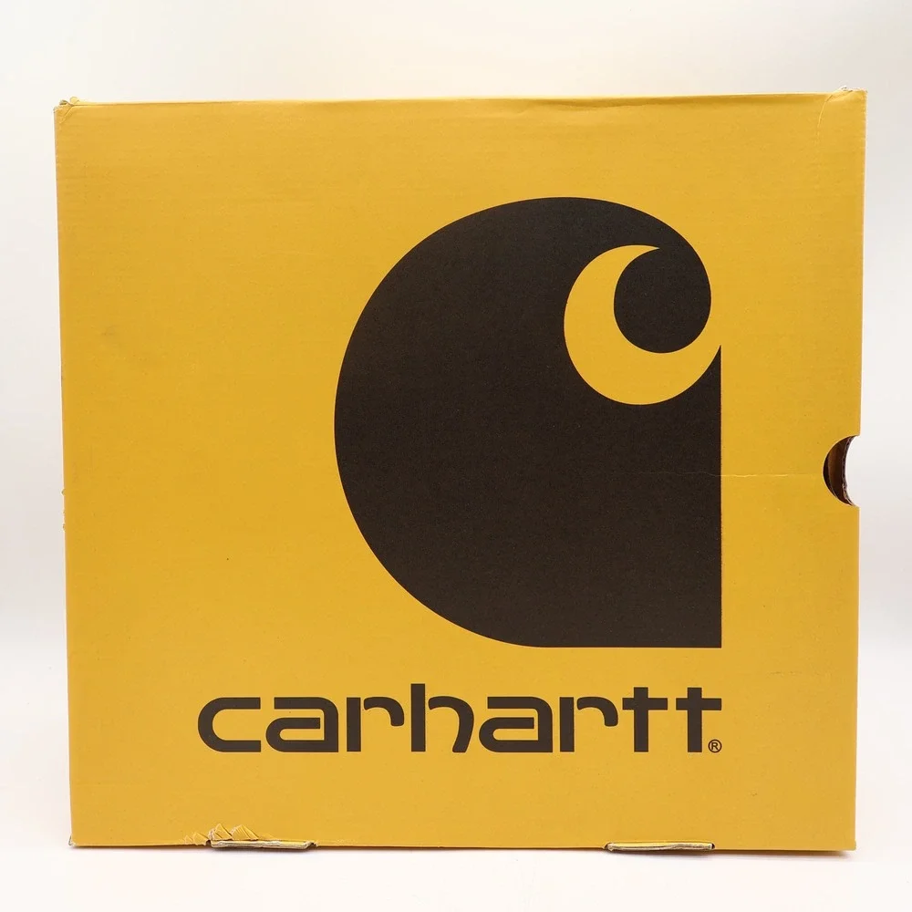 Carhartt Work Boots Mens 9 M Brown Leather Pull-On Waterproof CMP1453 NIB
